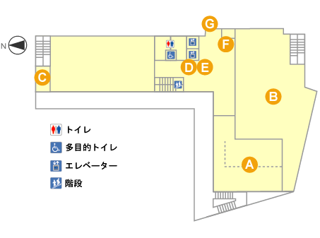 2階のマップ
