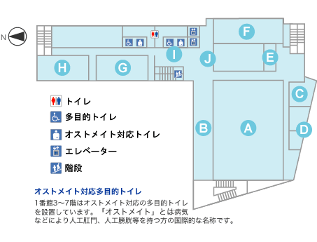 3階のマップ