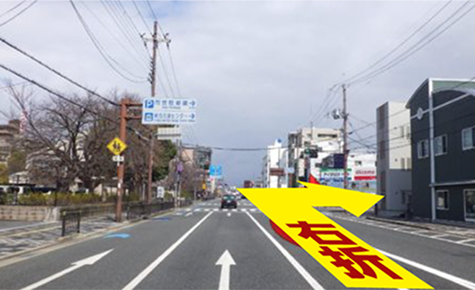 駐車場までの道のり